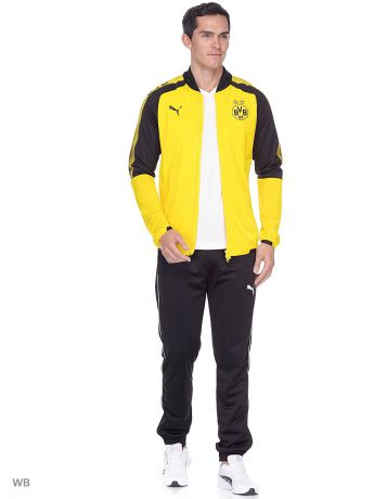 Пуловеры PUMA Пуловер BVB Poly Jacket with 2 side pockets with zip