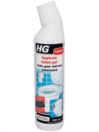 Средства для уборки HG Гель для чистки туалета 0,65 л HG 321060161