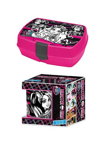 Кружки Monster High Набор из 2-х предметов Monster High: керамическая кружка 300 мл и контейнер для ланча