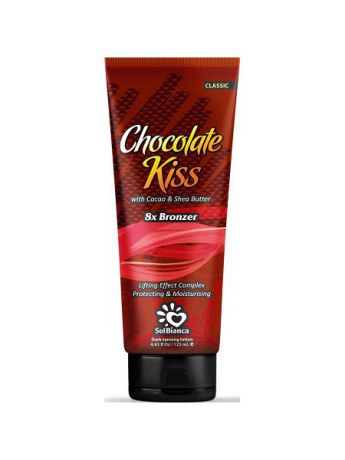 Кремы Solbianca Крем для загара в солярии  Chocolate Kiss  с маслом какао, маслом Ши и бронзаторами