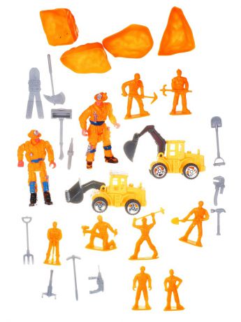 Фигурки-игрушки Радужки Игровой набор "Строители" 27 предметов