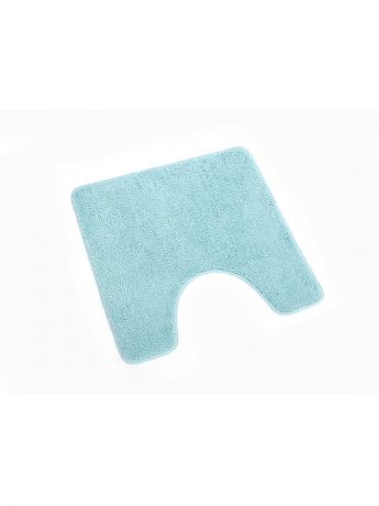 Коврики для туалета VERRAN Мягкий коврик для туалета 50x50 см Checks blue