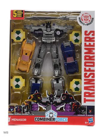 Фигурки-игрушки Transformers Трансформеры роботы под прикрытием: Тим-Комбайнер
