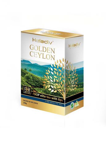 Чай Heladiv Чай черный листовой HELADIV GC FBOP ELITE TEA WITH TIPS 250г.
