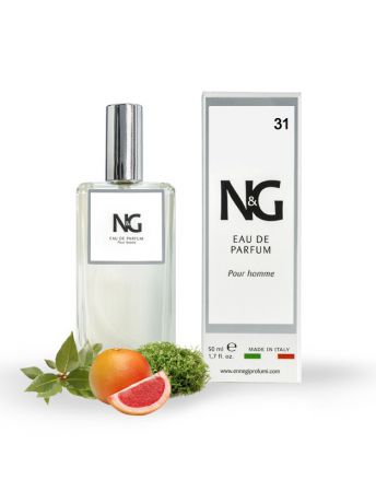 Парфюмерная вода N&G N&G 31 Invictus парфюмерная вода, 50 мл