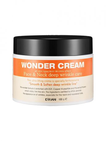 Кремы D RAN Чудо-Крем для Лица и Шеи Против Глубоких Морщин Face & Neck Deep Wrinkle Care Wonder Cream. 100g