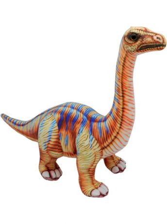 Мягкие игрушки АБВГДЕЙКА Мягкая игрушка Динозавр Апатозавр, 44 см