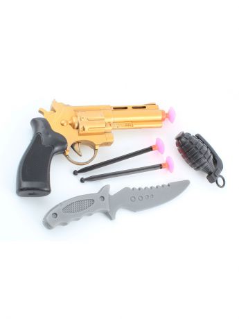 Игрушечное оружие Радужки Игровой набор "Полицейский" из 3-х предметов.
