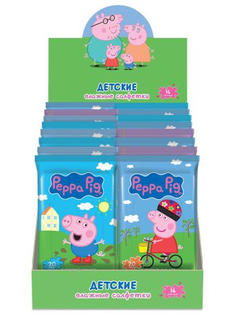 Влажные салфетки Peppa Pig. Влажные салфетки Mix