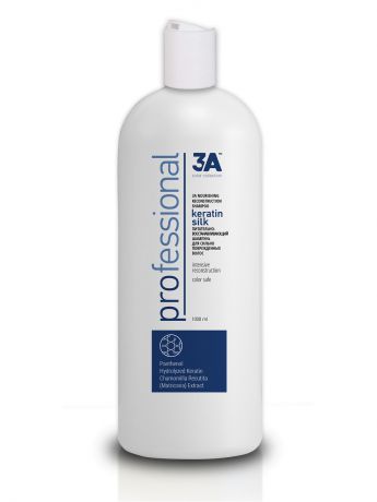 Шампуни 3А COLOR COLLECTION Питательно-восстанавливающий шампунь для волос 3А Nourishing Reconstruction Shampoo 1000мл.