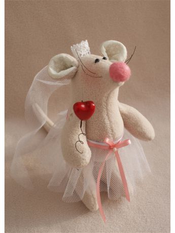 Наборы для шитья Ваниль Набор для изготовления игрушки  "LOVE STORY" LV001 Невеста 18см