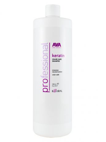 Шампуни Kaaral Кератиновый шампунь для окрашенных волос Keratin Color Care Shampoo AAA 1000мл.