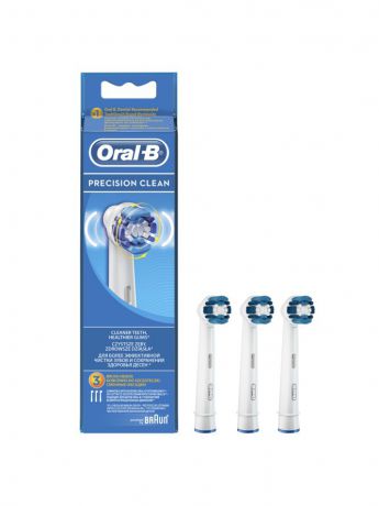 Электрические зубные щетки Oral-B Насадка EB20 Precision Clean 2+1 шт (12/3000)