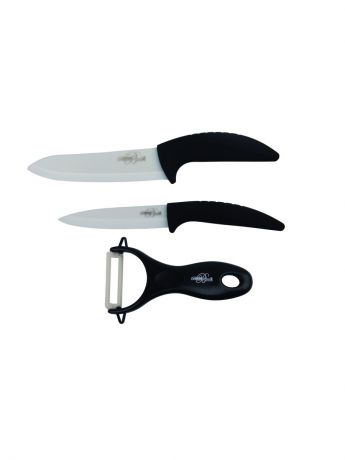 Ножи кухонные Barton Steel Набор керамических ножей из 3 предметов