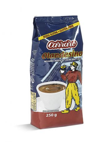 Какао CARRARO Растворимое какао Carraro Cacao  Olandesino 250г