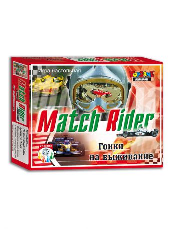 Настольные игры TopGame Гонки на выживание. Match Rider настольно-печатная игра