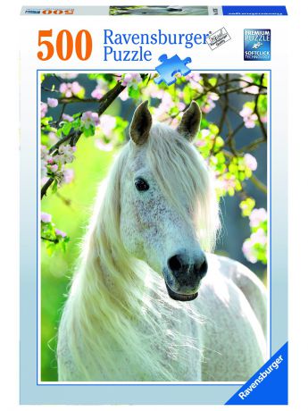 Пазлы Ravensburger Пазл Грациозная белая лошадь 500 шт