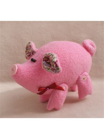 Наборы для шитья Ваниль Набор для изготовления игрушки  "PIG STORY" P001 Розовый поросенок 12см