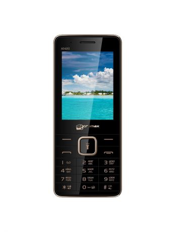 Мобильные телефоны Micromax Мобильный телефон X2420 Black Champagne