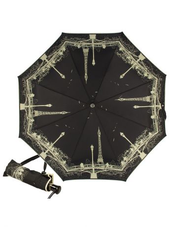 Зонты Guy De Jean Зонт складной GDJ 3405-OC Paris Noir