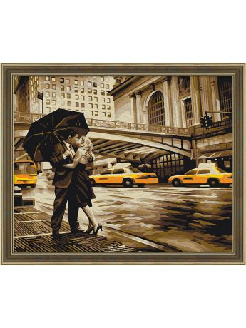 Наборы для рисования Мосфа Картина по номерам "Романтика Нью-Йорка" 7С-0115