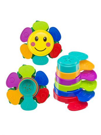 Игрушки для ванной Happy Baby Набор игрушек для ванной FLOWER PUZZLE