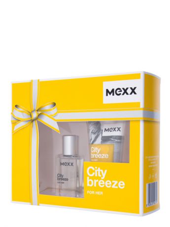 Парфюмерные наборы MEXX City Breeze Woman Набор Туалетная вода 15 мл+гель для душа 50 мл