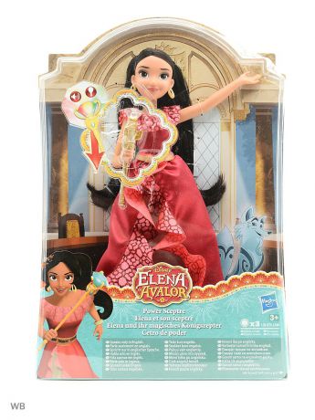 Куклы Disney Princess Модная кукла Елена - принцесса Авалора и волшебный скипетр со световыми эффектами