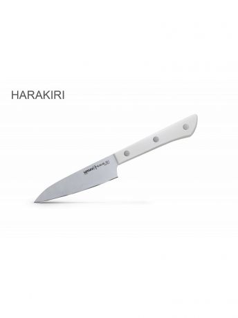 Ножи кухонные Samura Нож кухонный "Samura HARAKIRI" овощной 99 мм, коррозионно-стойкая сталь ,ABS пласти