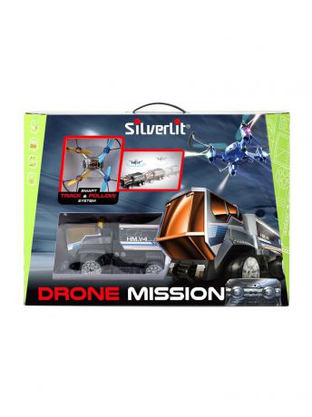 Радиоуправляемые игрушки Silverlit Миссия Дронов (грузовик+квадрокоптер)