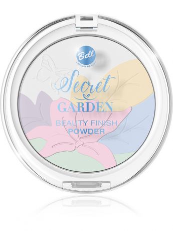 Пудры Bell Пудра Многоцветная корректирующая декоративная Secret Garden Beauty Finish Powder