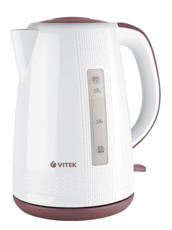 Чайники электрические Vitek Чайник VITEK 7055(W), мощность  2150  Вт,  объем 1,7 л.