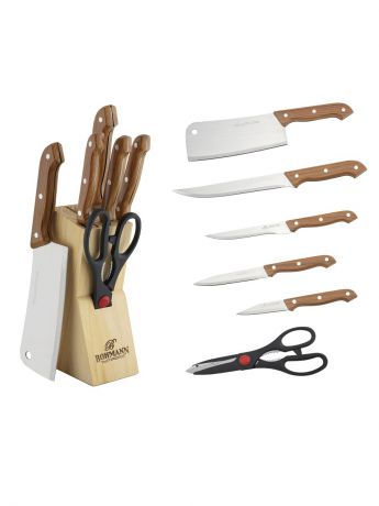 Ножи кухонные BOHMANN Набор ножей с подставкой