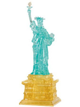 Пазлы Crystal puzzle Головоломка 3D Статуя Свободы