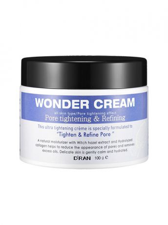 Кремы D RAN Очищающий Крем для сужения пор Pore Tightening & Refining Wonder Cream. 100g