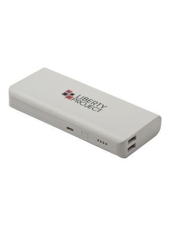Внешние аккумуляторы Liberty Project Внешний АКБ "LP" 13000 мАч Li-ion 2 USB выхода 1А + 2,1А (серый/коробка)