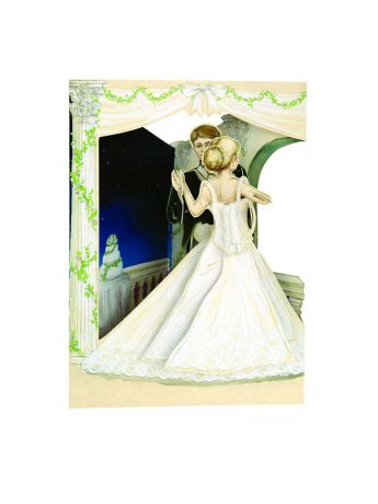 Открытки Даринчи Объемная открытка  "Свадьба"