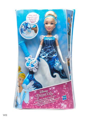 Куклы Disney Princess Модная кукла Принцесса в в юбке с проявляющимся принтом в ассорт.