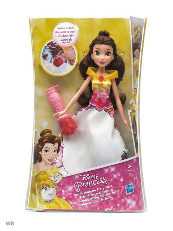 Куклы Disney Princess Модная кукла Принцесса в в юбке с проявляющимся принтом в ассорт.