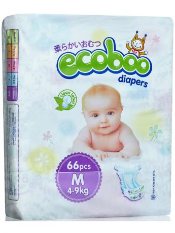 Подгузники детские ECOBOO Детские одноразовые подгузники