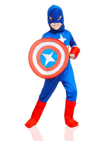 Карнавальные костюмы La Mascarade Костюм Капитана Америки, супергероя