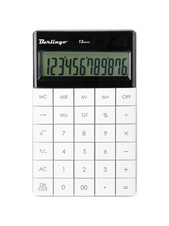 Калькуляторы Berlingo Калькулятор настольный 12 разрядов
