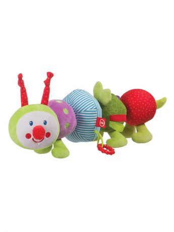 Мягкие игрушки Happy Baby Развивающая игрушка-трансформер Гусеница