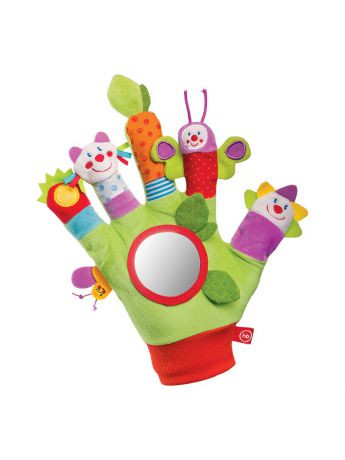 Мягкие игрушки Happy Baby Развивающая рукавичка-кукольный театр