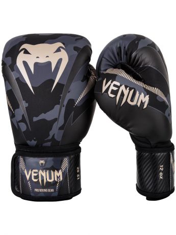 Перчатки боксерские Venum Перчатки Impact Dark Camo/Sand