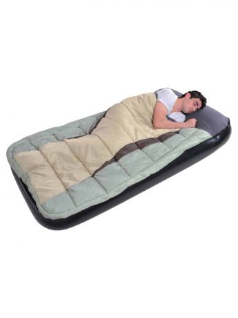 Надувная мебель Relax Кровать надувная+спальник COMFORT SLEEPING BAG AND INFLATABED BED