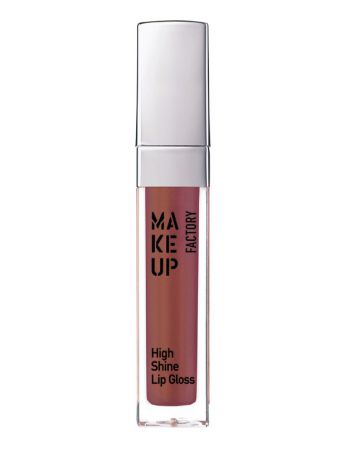 Блески Make up factory Блеск для губ с эффектом влажных губ High Shine Lip Gloss №69, оттенок коричневая роза