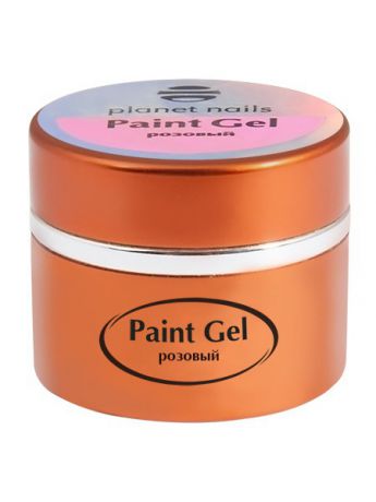 Гель-лаки Planet Nails Гель-краска Planet Nails - Paint Gel розовая 5г