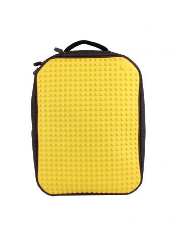 Рюкзаки Upixel Пиксельный рюкзак большой (ортопедическая спинка) Canvas classic pixel Backpack WY-A001 Желтый