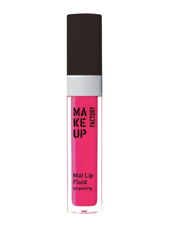 Блески Make up factory Матовый устойчивый блеск-флюид Mat Lip Fluid longlasting №48, оттенок коралловая роза